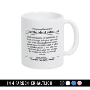 Tasse für Einzelhandelskaufmann - Druckerino