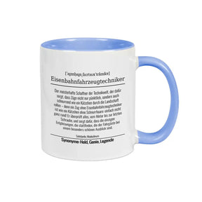 Tasse für Eisenbahnfahrzeugtechniker - Druckerino