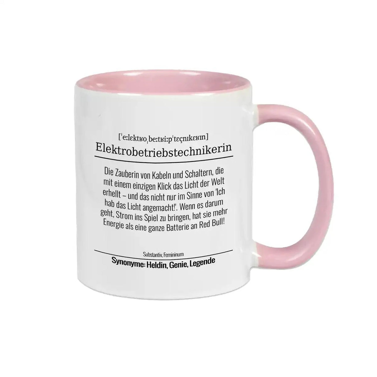 Tasse für Elektrobetriebstechnikerin - Druckerino