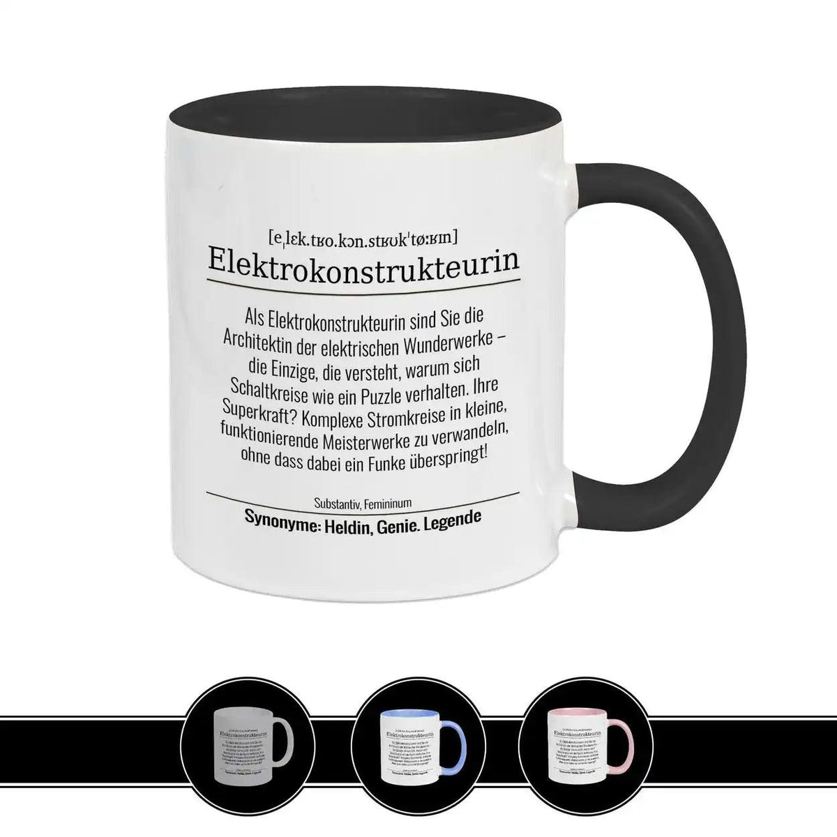 Tasse für Elektrokonstrukteurin - Druckerino