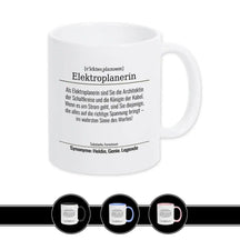 Tasse für Elektroplanerin - Druckerino
