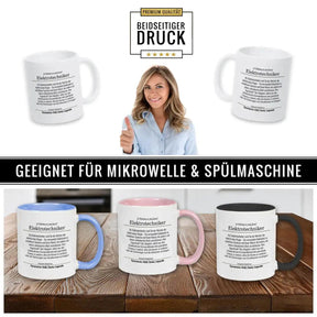Tasse für Elektrotechniker - Druckerino