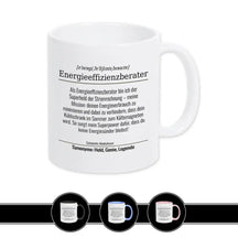 Tasse für Energieeffizienzberater - Druckerino