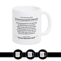 Tasse für Entsorgungsfachkraft - Druckerino