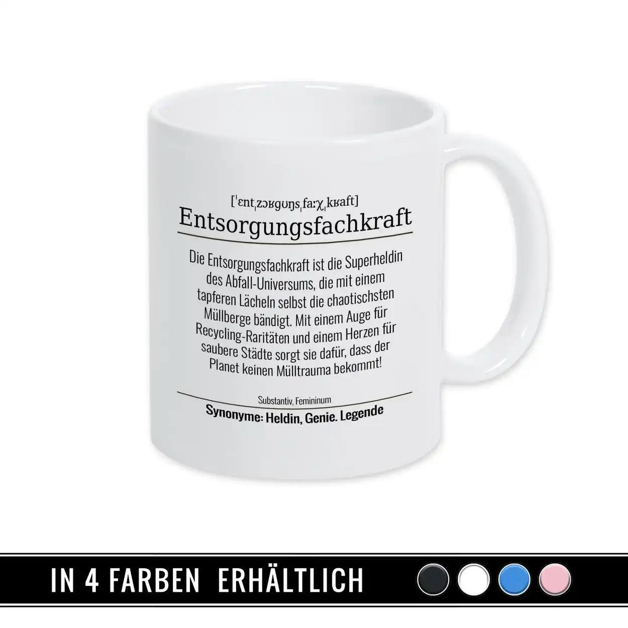 Tasse für Entsorgungsfachkraft - Druckerino
