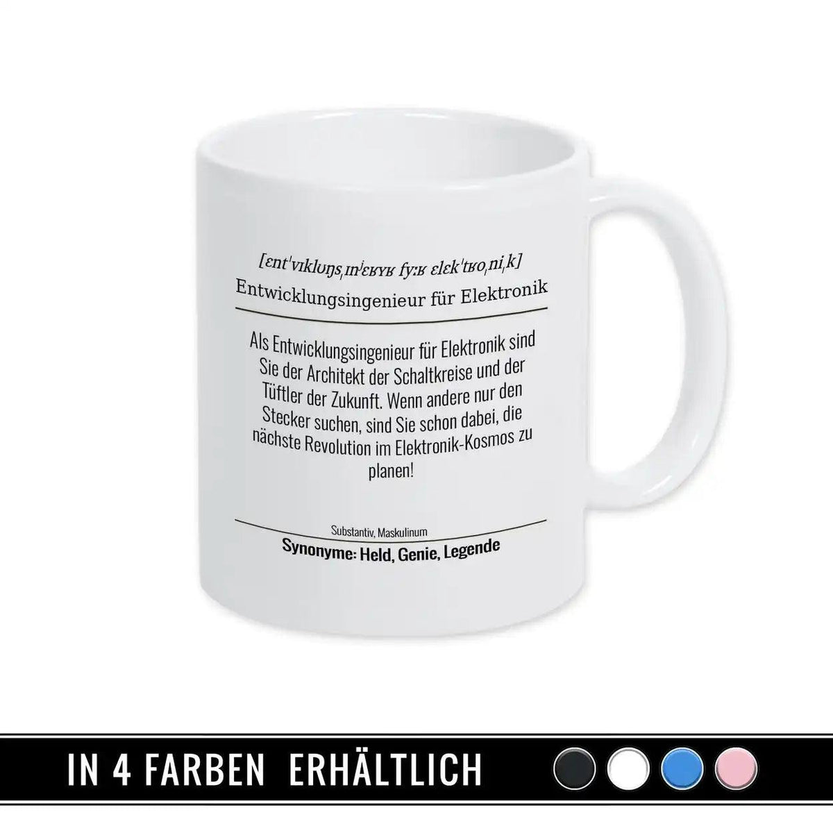 Tasse für Entwicklungsingenieur für Elektronik - Druckerino