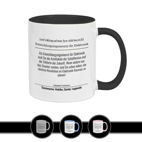 Tasse für Entwicklungsingenieurin für Elektronik - Druckerino