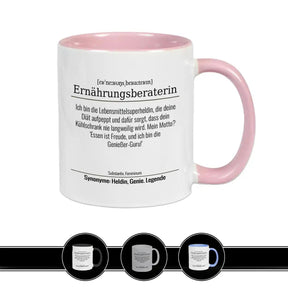 Tasse für Ernährungsberaterin - Druckerino