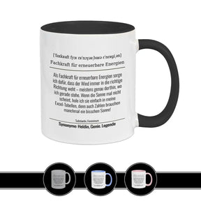 Tasse für Fachkraft für erneuerbare Energien - Druckerino