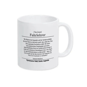 Tasse für Fahrlehrer - Druckerino