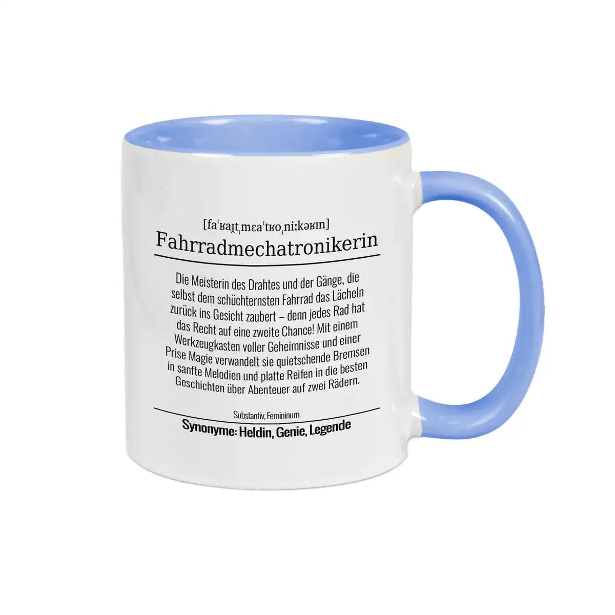 Tasse für Fahrradmechatronikerin - Druckerino