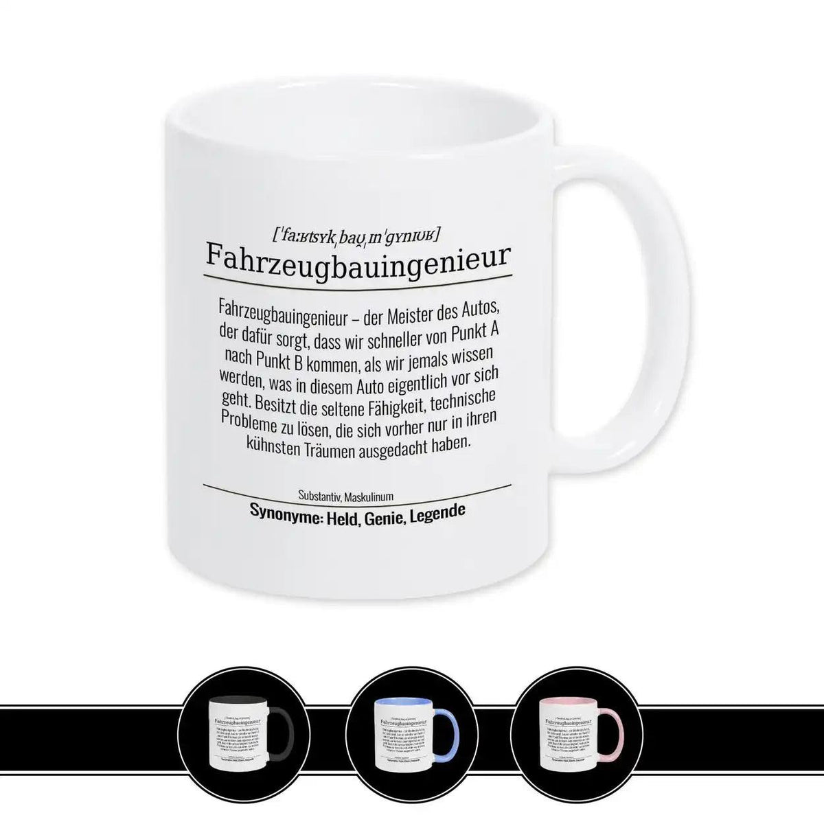 Tasse für Fahrzeugbauingenieur - Druckerino