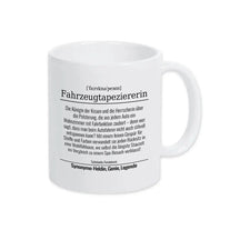 Tasse für Fahrzeugtapeziererin - Druckerino