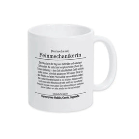 Tasse für Feinmechanikerin - Druckerino