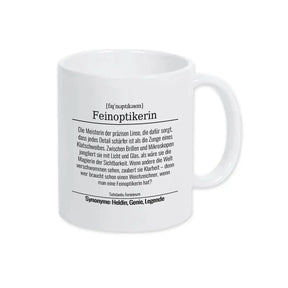 Tasse für Feinoptikerin - Druckerino
