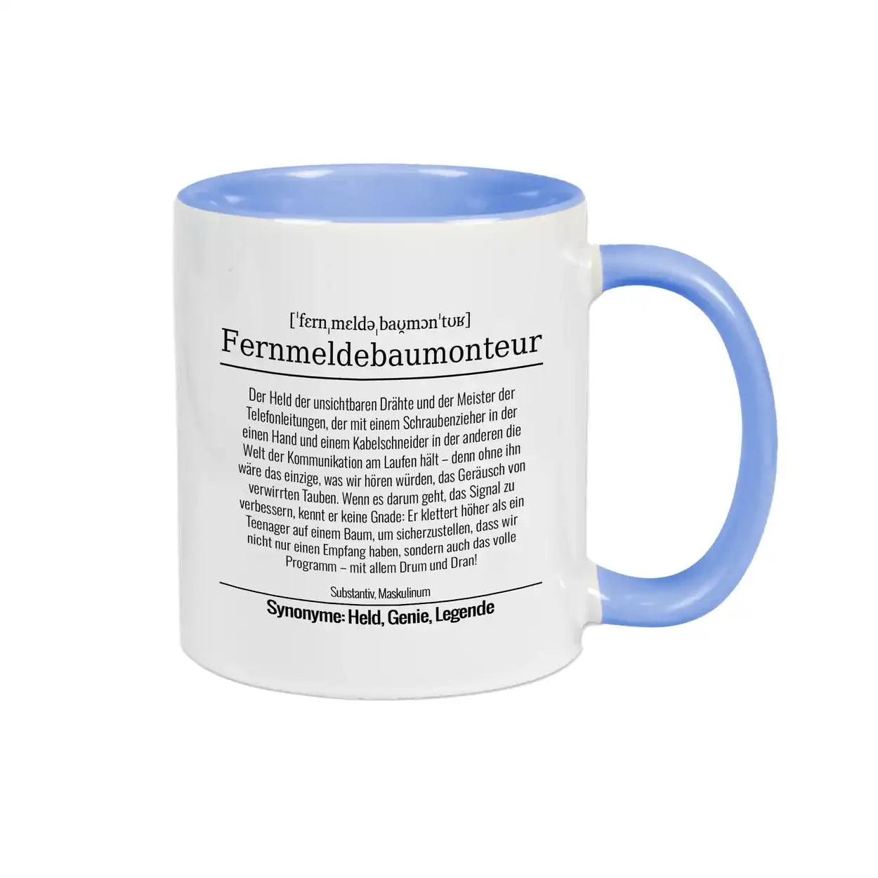 Tasse für Fernmeldebaumonteur - Druckerino