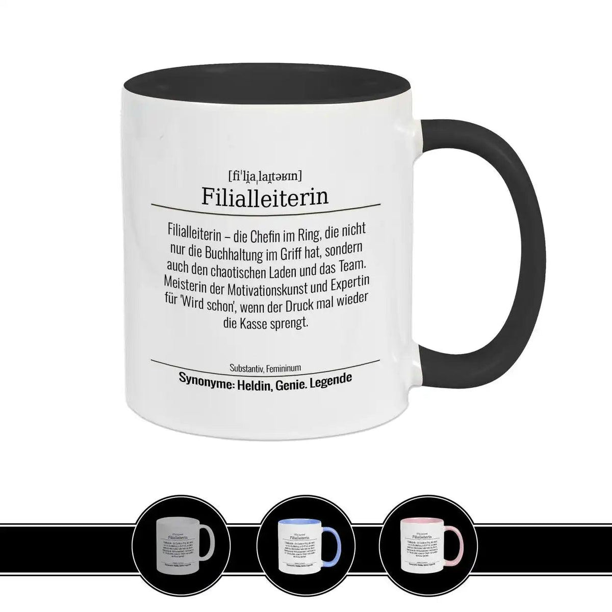 Tasse für Filialleiterin - Druckerino
