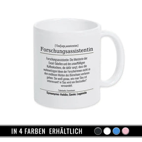 Tasse für Forschungsassistentin - Druckerino