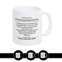 Tasse für Forschungsingenieurin - Druckerino