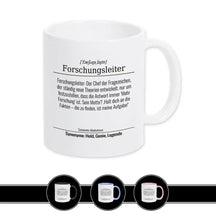 Tasse für Forschungsleiter - Druckerino