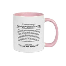 Tasse für Fotogravurzeichnerin - Druckerino