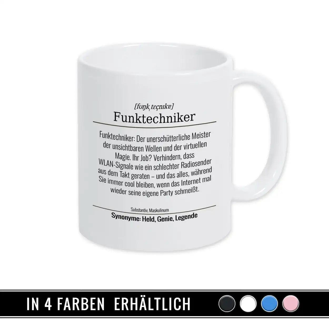 Tasse für Funktechniker - Druckerino
