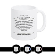 Tasse für Gästebetreuer - Druckerino