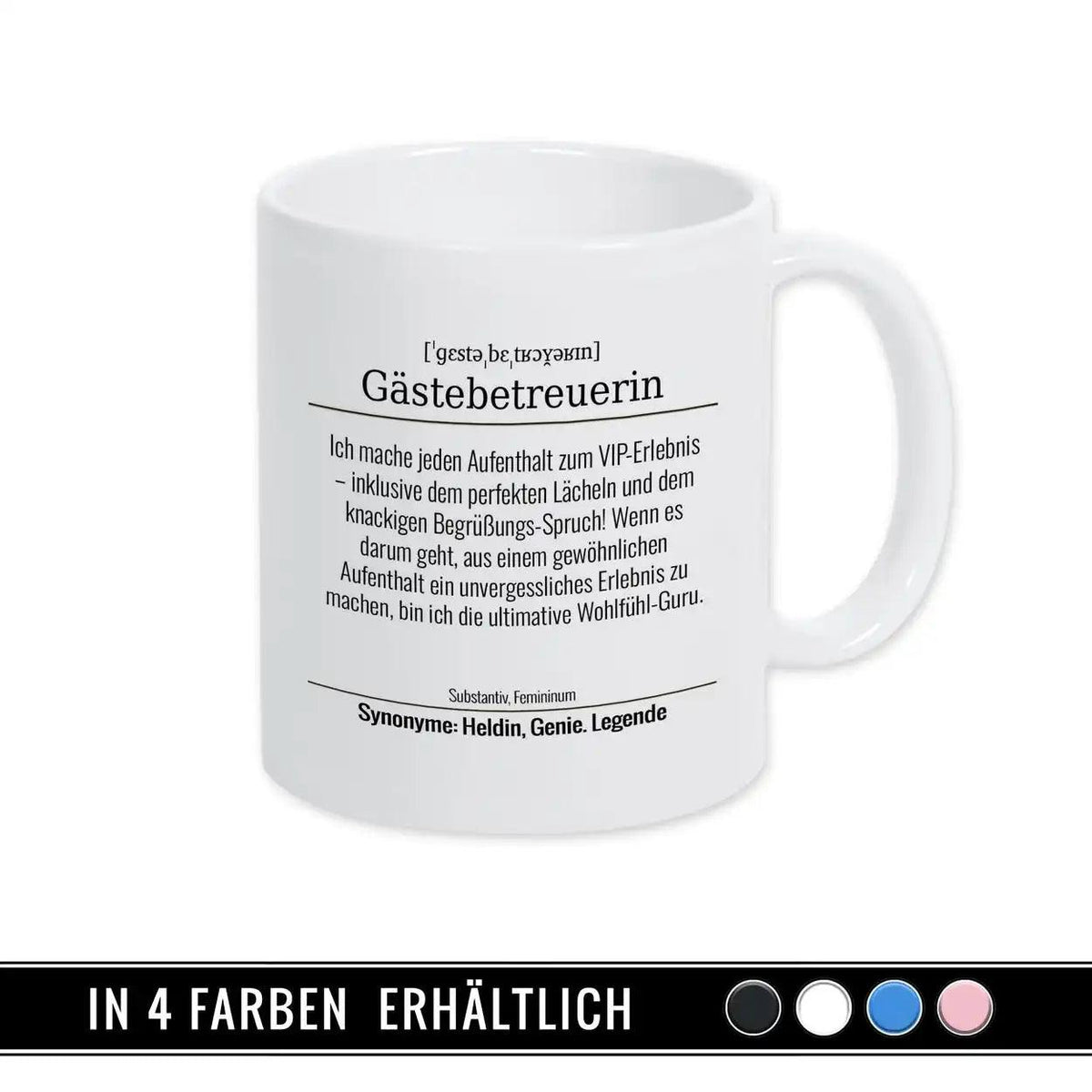 Tasse für Gästebetreuerin - Druckerino