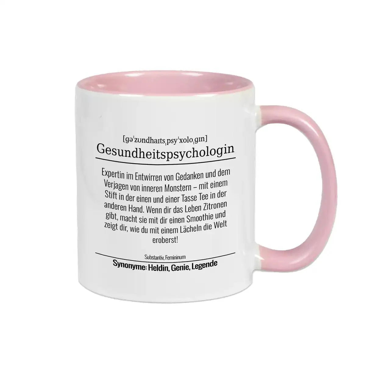 Tasse für Gesundheitspsychologin - Druckerino