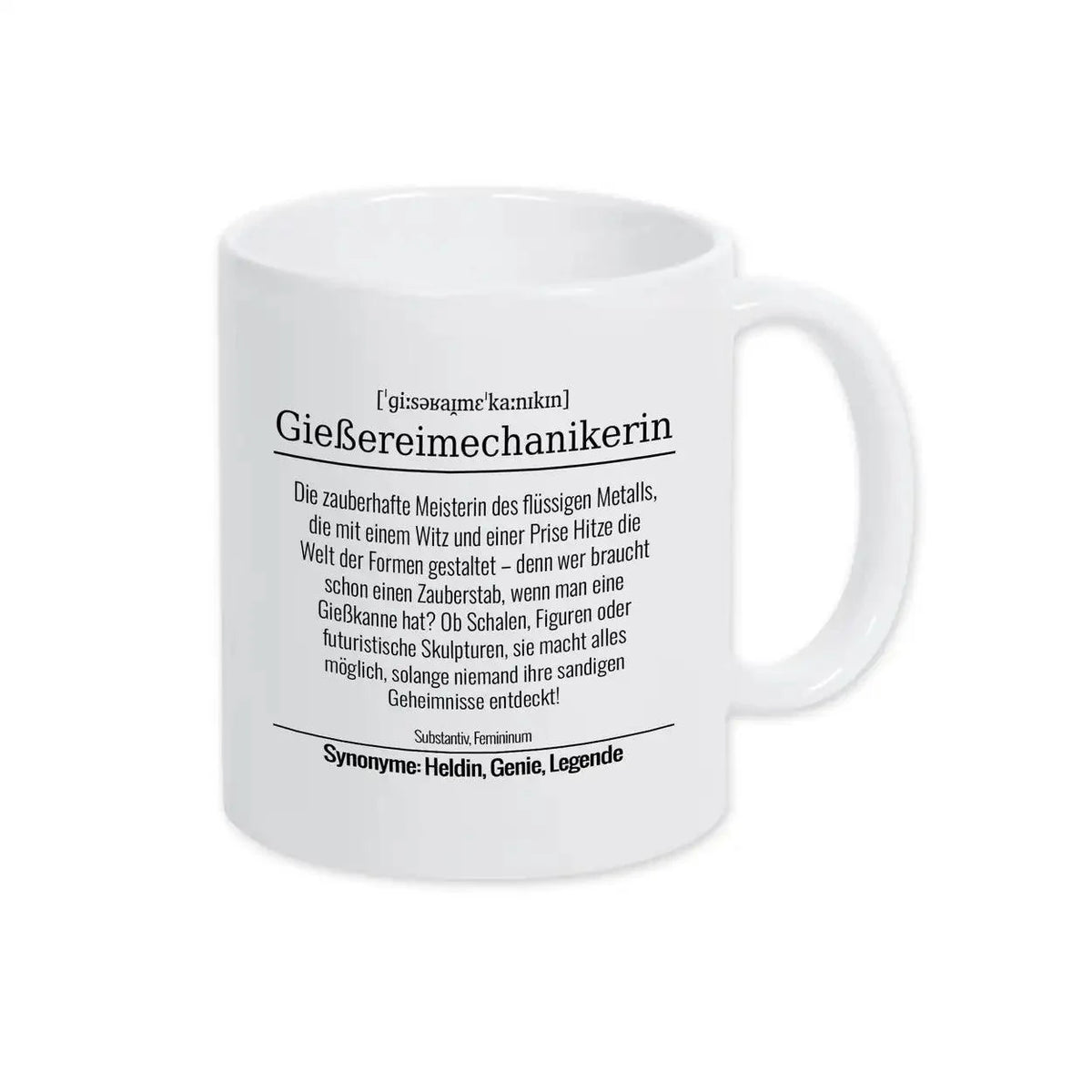 Tasse für Gießereimechanikerin - Druckerino