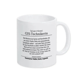Tasse für GIS-Technikerin - Druckerino