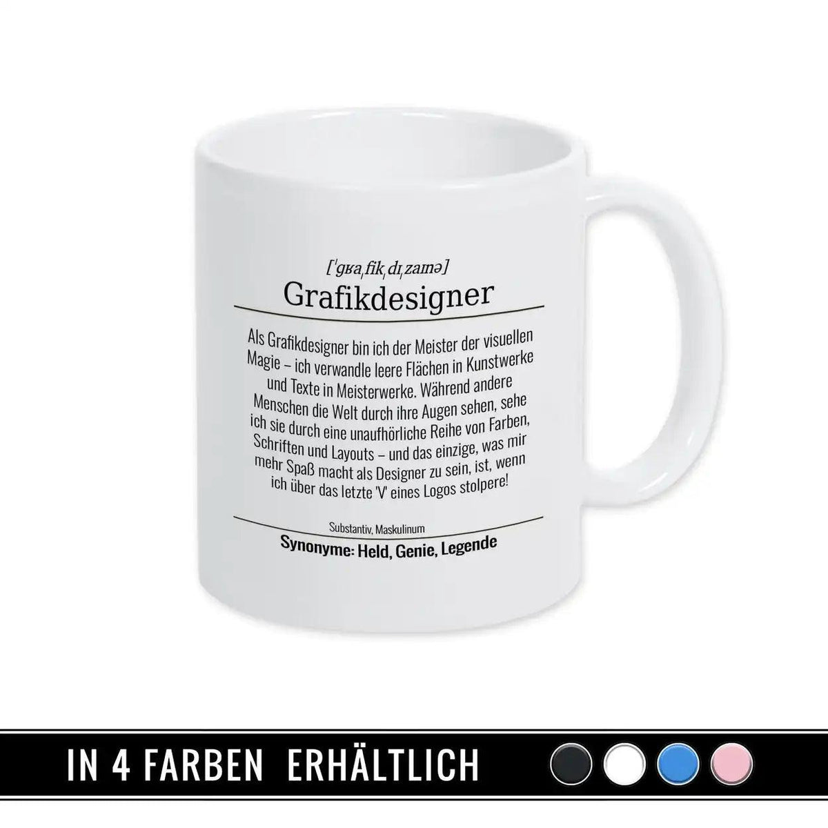 Tasse für Grafikdesigner - Druckerino