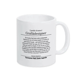 Tasse für Grafikdesigner - Druckerino