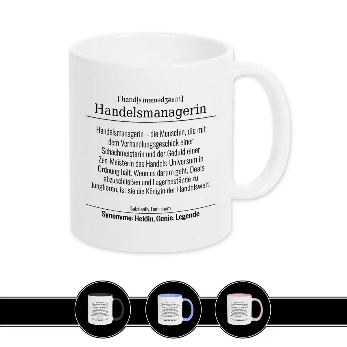 Tasse für Handelsmanagerin - Druckerino
