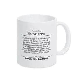 Tasse für Heimleiterin - Druckerino