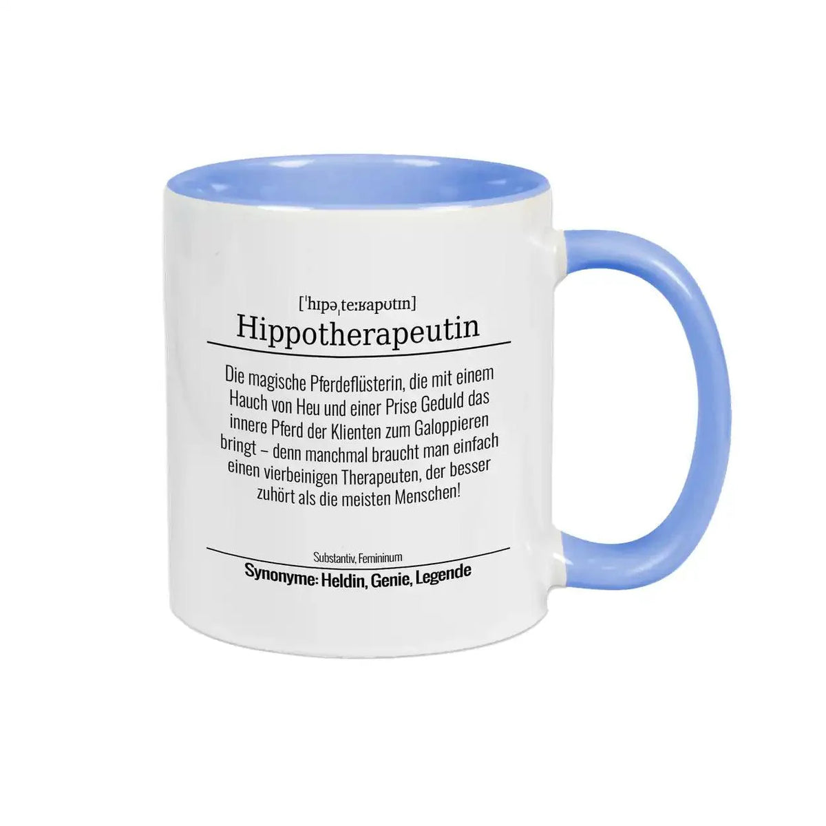 Tasse für Hippotherapeutin - Druckerino