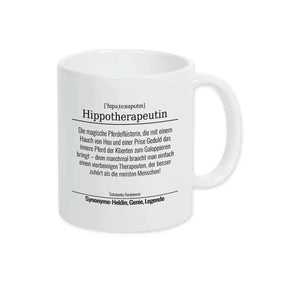 Tasse für Hippotherapeutin - Druckerino