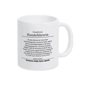 Tasse für Hundeführerin - Druckerino