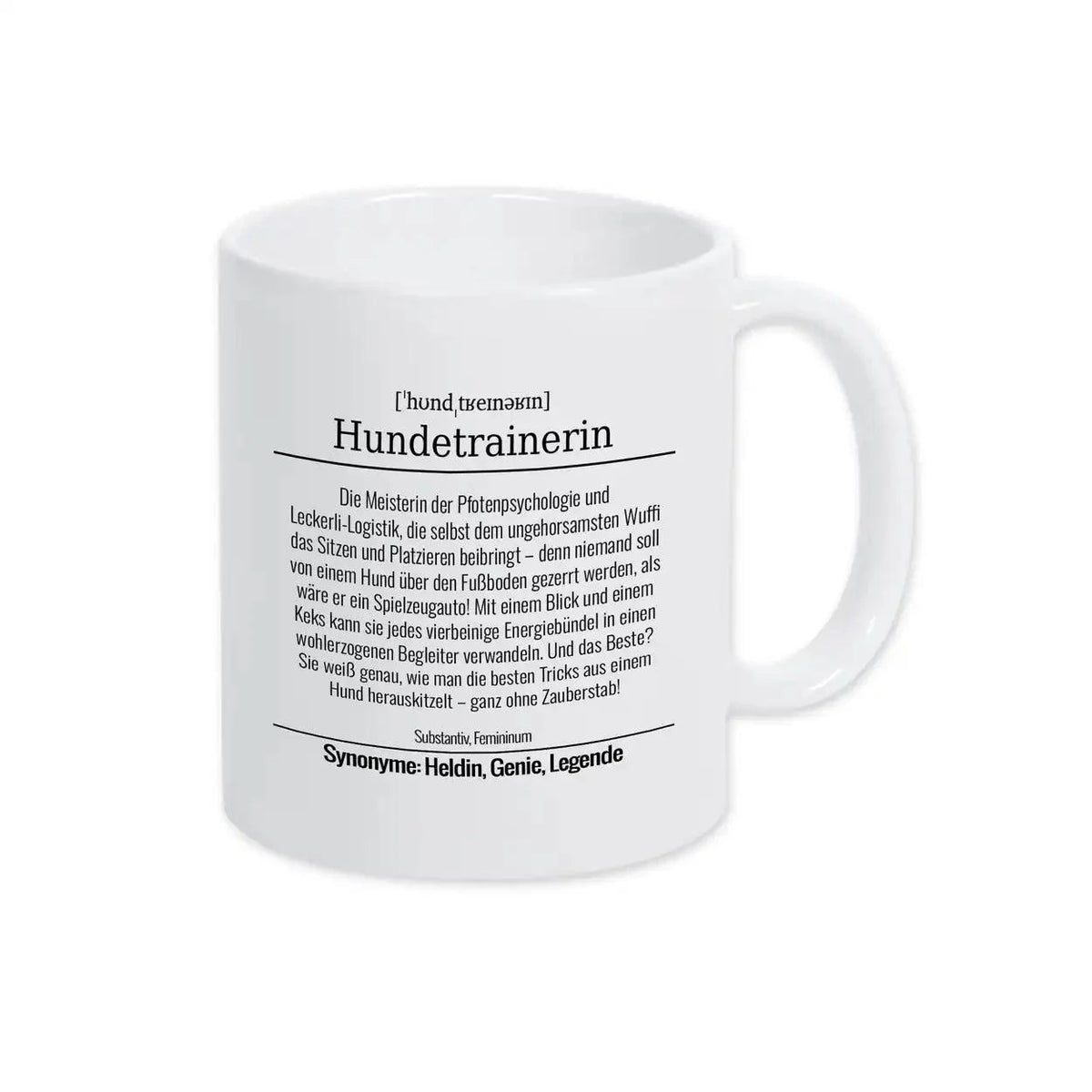 Tasse für Hundetrainerin - Druckerino