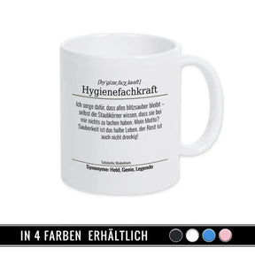 Tasse für Hygienefachkraft - Druckerino