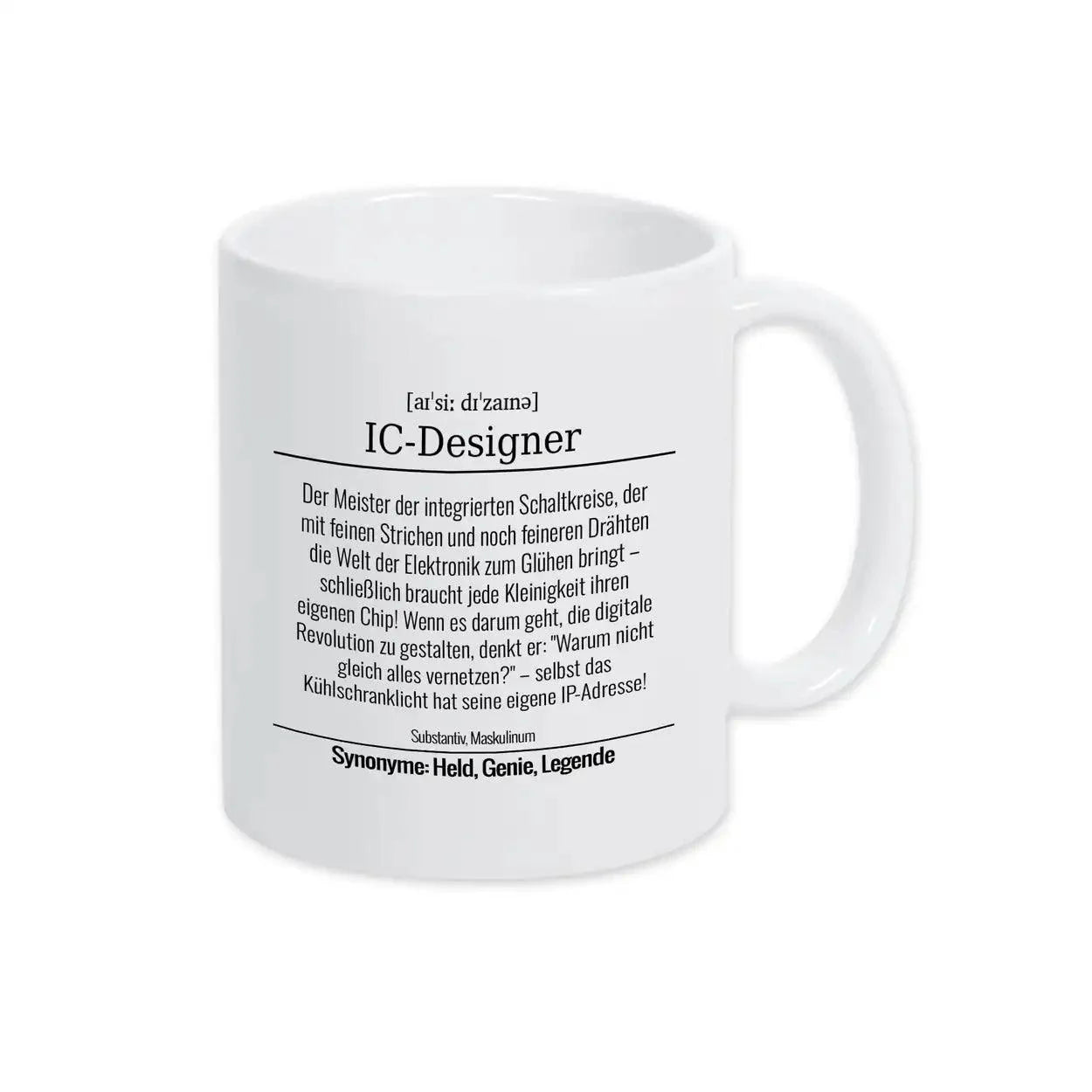 Tasse für IC-Designer - Druckerino