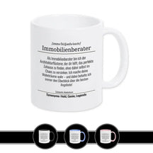 Tasse für Immobilienberater - Druckerino