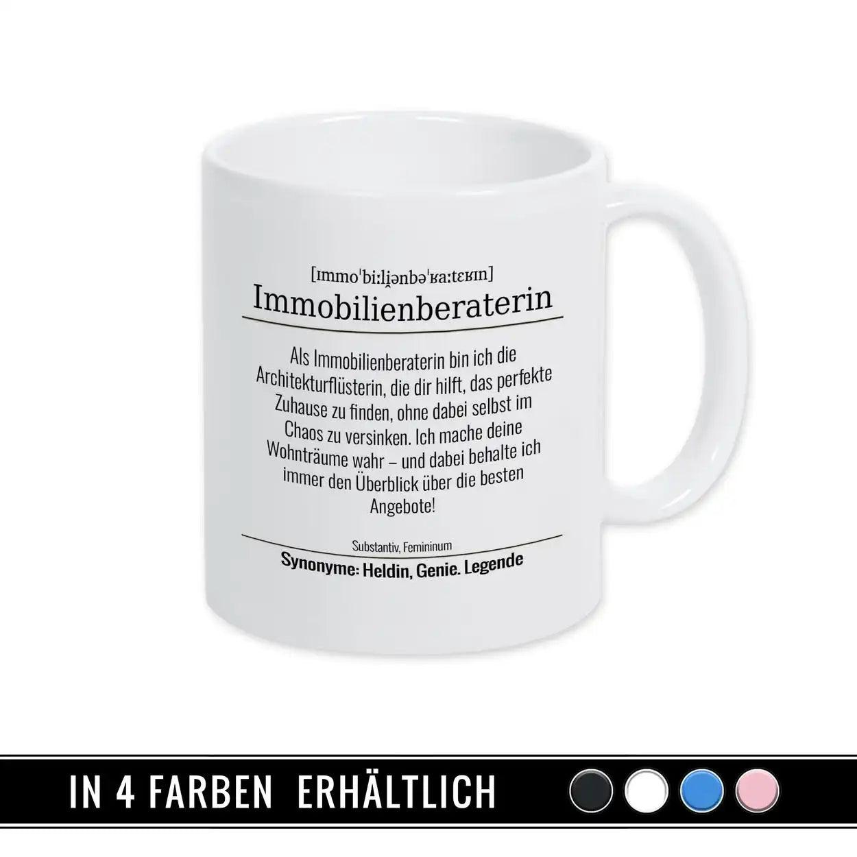 Tasse für Immobilienberaterin - Druckerino