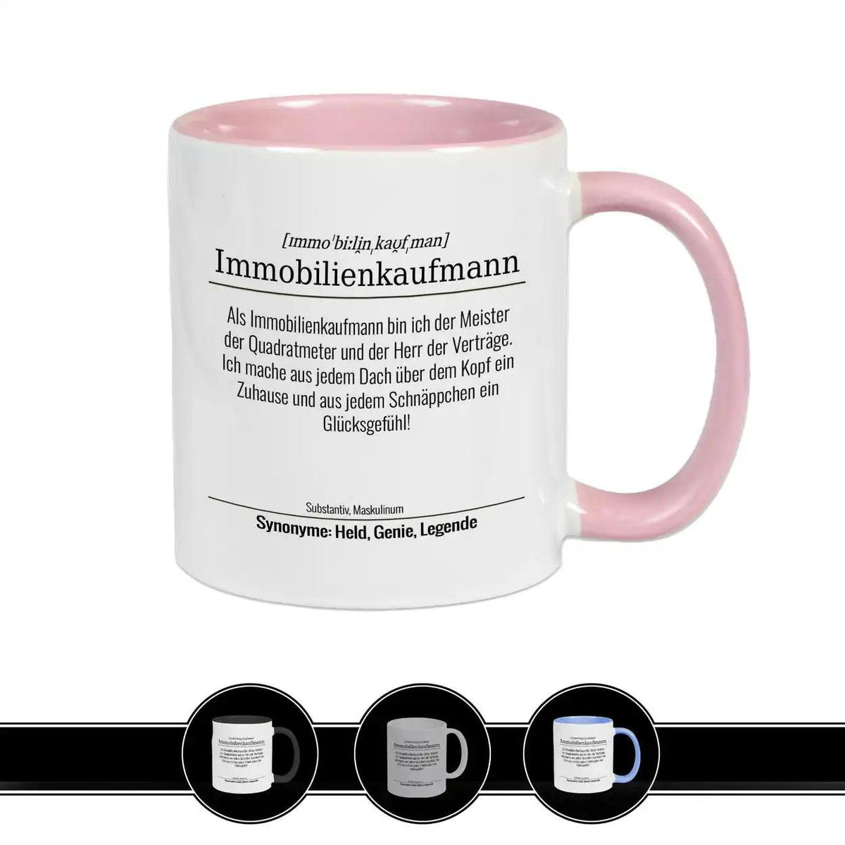Tasse für Immobilienkaufmann - Druckerino