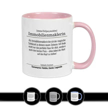 Tasse für Immobilienmaklerin - Druckerino
