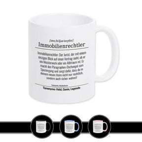 Tasse für Immobilienrechtler - Druckerino