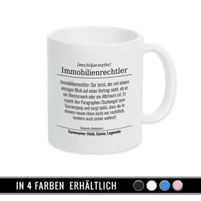 Tasse für Immobilienrechtler - Druckerino
