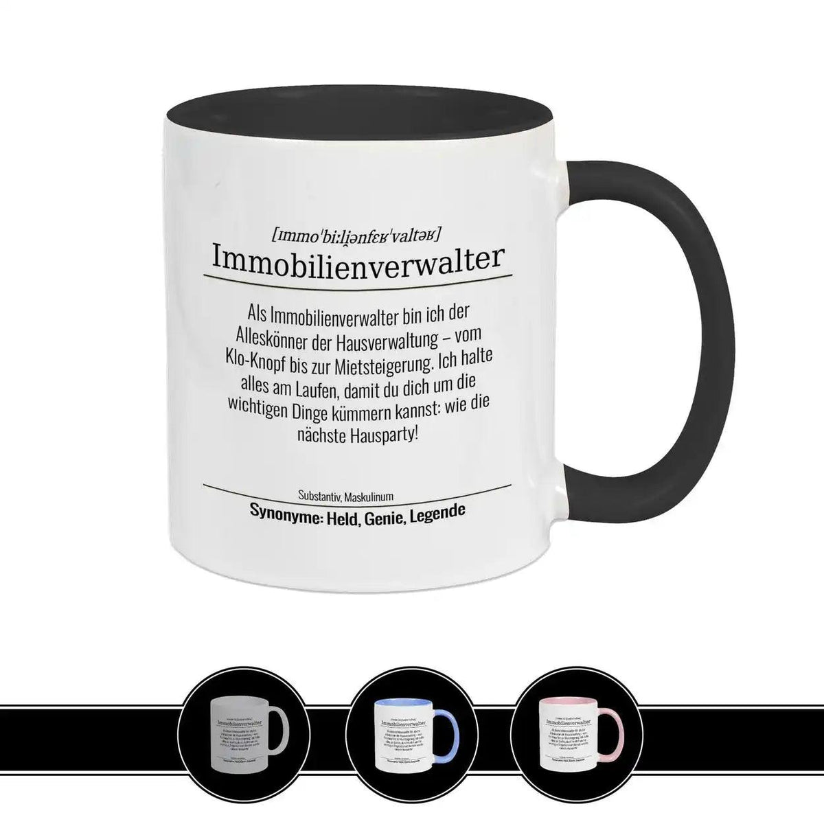 Tasse für Immobilienverwalter - Druckerino