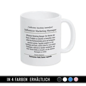 Tasse für Influencer Marketing Manager - Druckerino