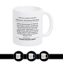 Tasse für Influencer Marketing Manager - Druckerino